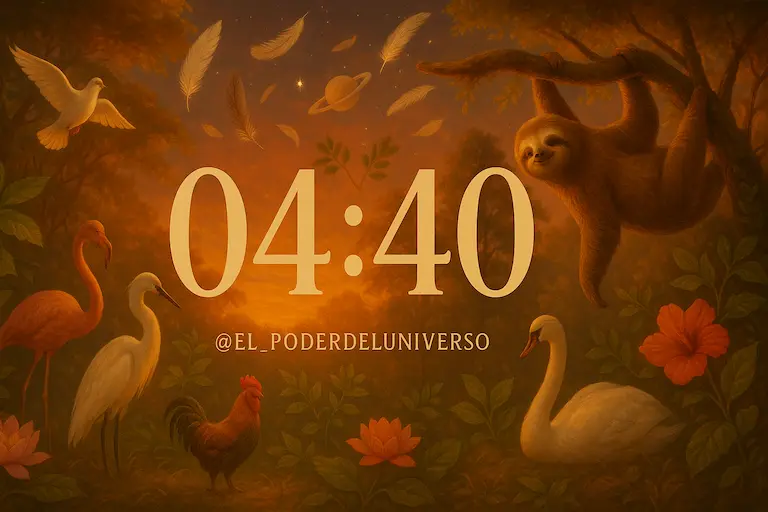 Hora invertida 0440 significado