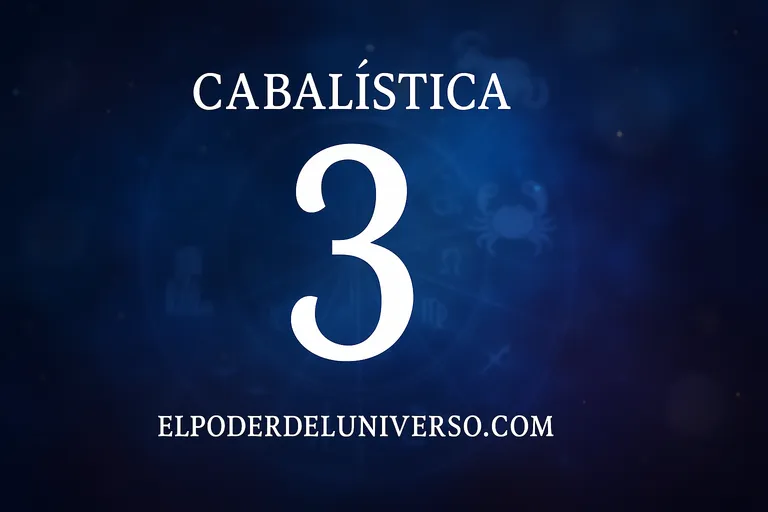 Numerología Cabalística significado del 3 resultado