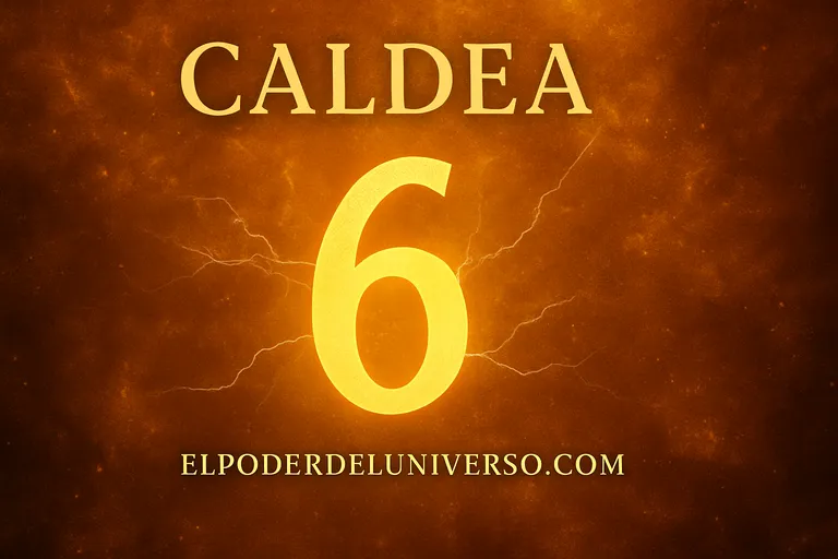 Numerología Caldea significado del 6 resultado