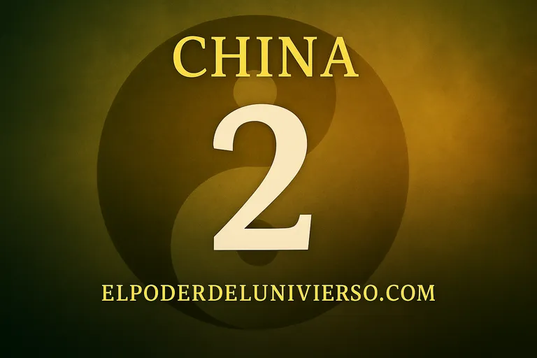 Numerología China significado del 2 resultado
