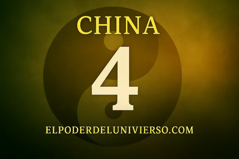 Numerología China significado del 4 resultado