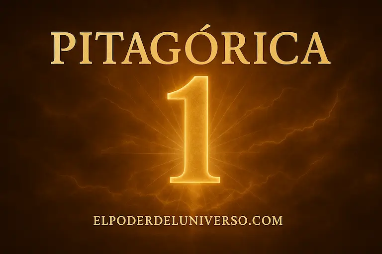 Numerología Pitagórica significado del 1